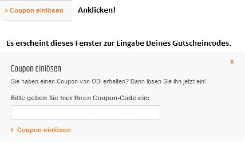 OBI Gutschein geprüfte 50 Rabatt Aktion